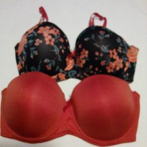 2 NWOT COCO BRAS CAN BE STRAPLESS